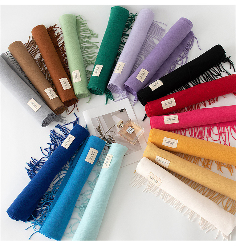 2024 Autumn Scarf For Women Lo - Cashmere Pashmina Wrap 评论和价格