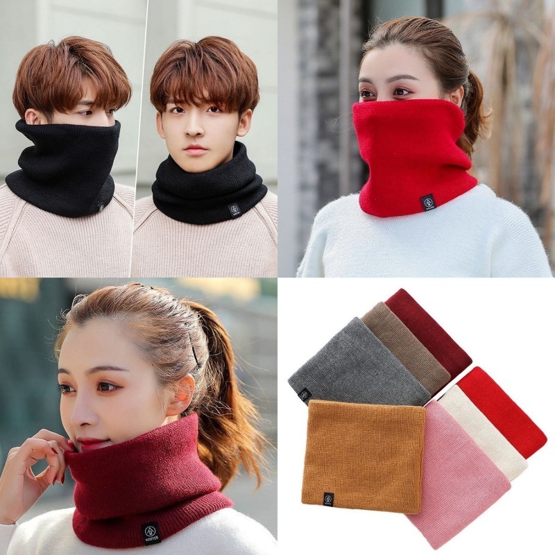 Unisex Fleece Lined Thickened  - Neck Gaiter Fleece 评论和价格