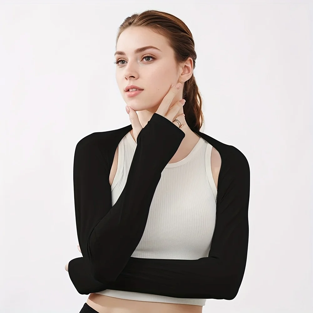 1pc Ice Silk UV Protection Arm - Shawl Wrap Winter 评论和价格