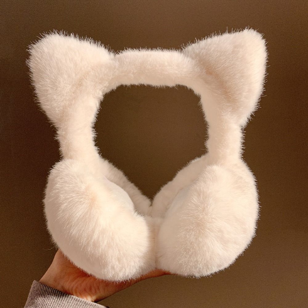 Cute Cat Earmuffs Winter Warm  - Earmuffs Foldable 评论和价格
