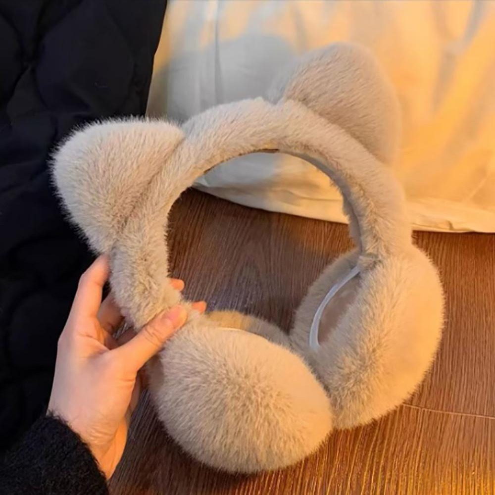Cute Cat Earmuffs Winter Warm  - Earmuffs Foldable 评论和价格